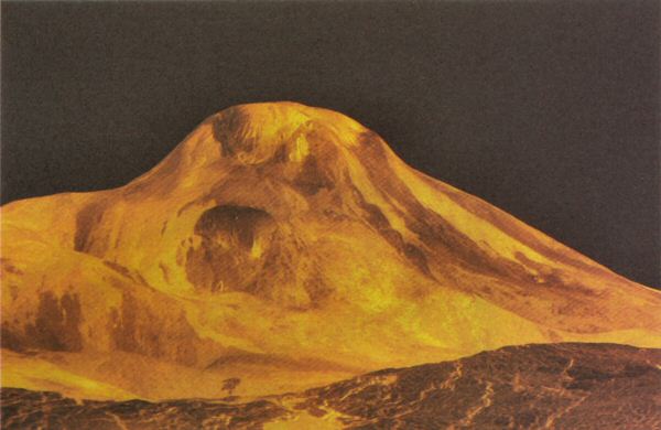 Mountain on Venus